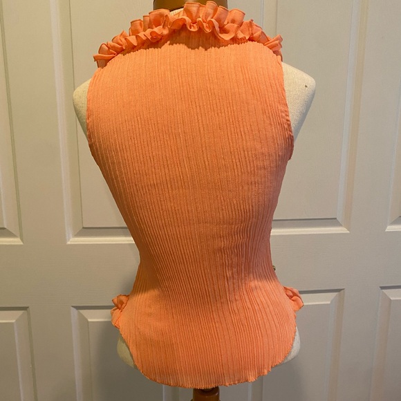 Cache Melon  Ruffled Blouse - Picture 4 of 6